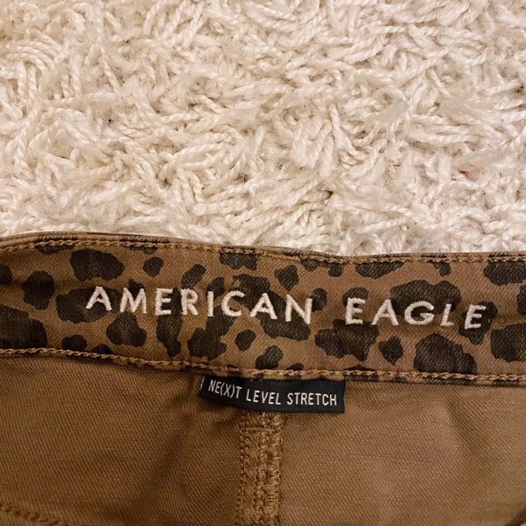 ☼ NWOT cheetah print american eagle jeans - Picture 7 of 7